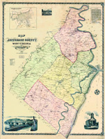 1883 Jefferson County Virginia w/property owners